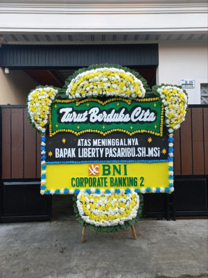 Papan Bunga Duka di Rokan Hulu