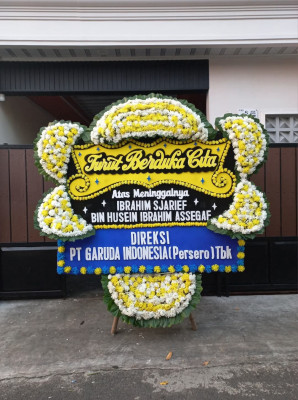 Papan Bunga Duka di Rokan Hulu