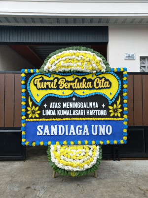 Papan Bunga Duka di Rokan Hulu