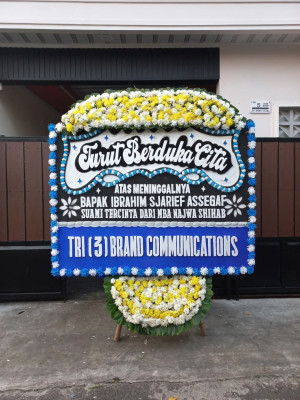 Papan Bunga Duka di Rokan Hulu